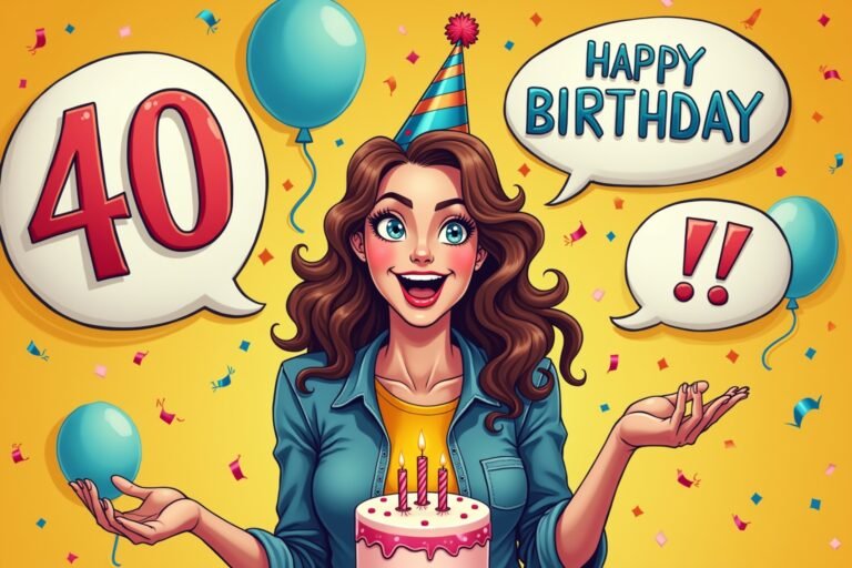 40. Geburtstag Frau: Freche Sprüche & Witze