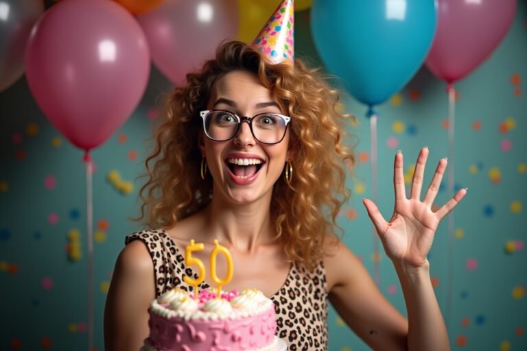 Freche Sprüche zum 50. Geburtstag einer Frau